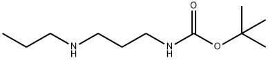 Carbamic acid, [3-(propylamino)propyl]-, 1,1-dimethylethyl ester (9CI) 结构式
