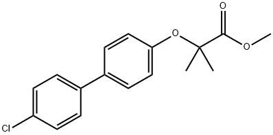 Methyl clofenapate 结构式