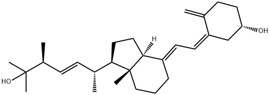 25-羟基维生素D2	 结构式