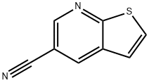 THIENO[2,3-B]PYRIDINE-5-CARBONITRILE 结构式