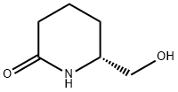 (R)-6-(羟甲基)-2-哌啶酮 结构式