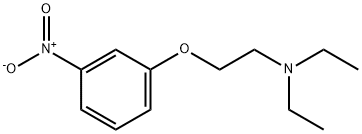 Diethyl-[2-(3-nitrophenoxy)ethyl]aMine 结构式