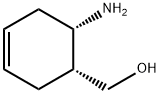 3-Cyclohexene-1-methanol,6-amino-,(1R,6S)-(9CI) 结构式