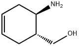 3-Cyclohexene-1-methanol,6-amino-,(1R,6R)-(9CI) 结构式