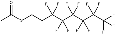 S-(1H,1H,2H,2H- PERFLUOROOCTYL) THIOACETATE 结构式