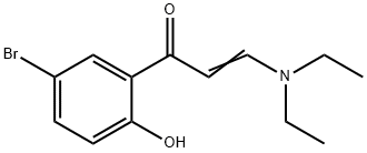 1-(5-溴-2-羟基苯基)-3-(二乙基氨基)-2-丙烯-1-酮 结构式