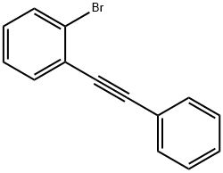 1-溴-2-苯基乙炔-苯 结构式