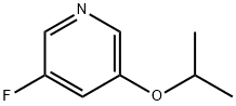 Pyridine, 3-fluoro-5-(1-methylethoxy)- (9CI) 结构式