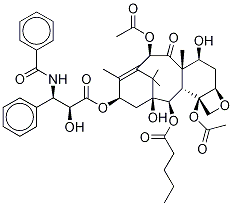 2-去苯酰基紫杉醇-2-戊烯酸酯 结构式