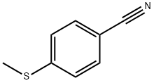 对甲硫基苯甲腈 结构式