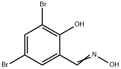 3,5-二溴水杨醛肟 结构式