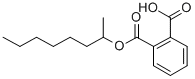 (+/-)-MONO-2-OCTYL PHTHALATE 结构式