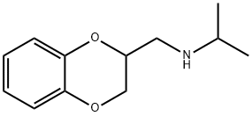 N-(2,3-二氢-1,4-苯并过氧丁二烯-2-基甲基)-N-异丙酰胺 结构式