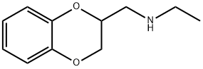 N-((2,3-二氢苯并[B][1,4]二噁英-2-基)甲基)乙胺 结构式