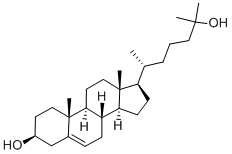 5-胆甾烯-3Β,25-二醇 结构式