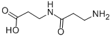 N-Β-丙氨酰-Β-丙氨酸 结构式