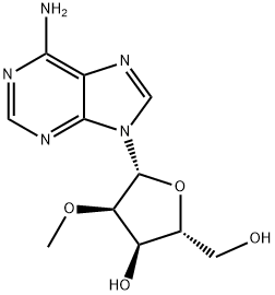 2'-O-甲基腺苷 结构式