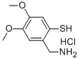 4,5-DIMETHOXY-2-MERCAPTOBENZYLAMINE HYDROCHLORIDE 结构式