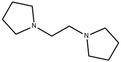 1,2-BIS(PYRROLIDINO)-ETHANE 结构式