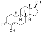 4-羟基-睾酮 结构式
