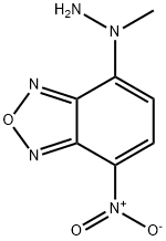 4-(1-甲基肼基)-7-硝基苯并呋咱 结构式