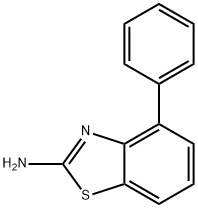 (4-苯基-1,3-苯并噻唑-2-基)胺 结构式