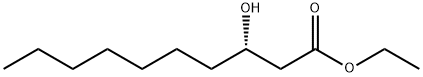 (S)-3-羟基癸酸乙酯 结构式