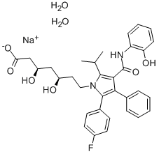 2-羟基阿托伐他汀 结构式