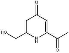 4(1H)-Pyridinone, 6-acetyl-2,3-dihydro-2-(hydroxymethyl)- (9CI) 结构式