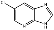 6-氯-1H-咪唑并[4,5-B]吡啶 结构式