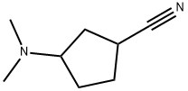 Cyclopentanecarbonitrile, 3-(dimethylamino)- (9CI) 结构式