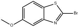 2-溴-5-甲氧基苯并噻唑 结构式
