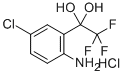 2'-氨基-5'-氯-2,2,2-三氟苯乙酮 结构式