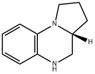 Pyrrolo[1,2-a]quinoxaline, 1,2,3,3a,4,5-hexahydro-, (3aR)- (9CI) 结构式