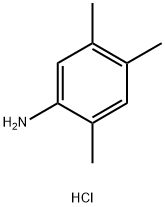 2,4,5-三甲基苯胺盐酸盐 结构式