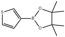 噻吩-3-硼酸频哪醇酯 结构式