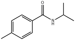 N-异丙基-4-甲基苯甲酰胺 结构式