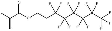 2-(全氟己基)乙基甲基丙烯酸酯 结构式
