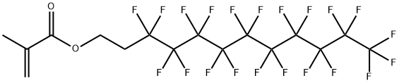 2-(全氟癸基)乙基甲基丙烯酸酯 结构式
