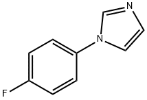 1-(4-氟苯基)咪唑 结构式