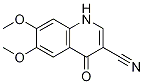 3-Quinolinecarbonitrile, 1,4-dihydro-6,7-diMethoxy-4-oxo- 结构式