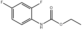 ethyl N-(2,4-difluorophenyl)carbamate 结构式