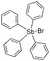 TETRAPHENYLANTIMONY BROMIDE 结构式