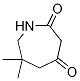 6,6-diMethylazepane-2,4-dione 结构式