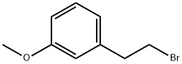 3-甲氧基苯乙基溴 结构式