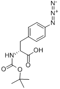BOC-D-PHE(4-AZIDO)-OH 结构式