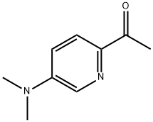 Ethanone, 1-[5-(dimethylamino)-2-pyridinyl]- (9CI) 结构式