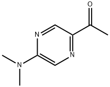 Ethanone, 1-[5-(dimethylamino)pyrazinyl]- (9CI) 结构式