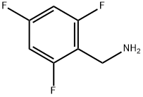 2,4,6-三氟苄胺 结构式