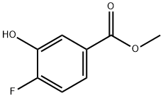 4-氟-3-羟基苯甲酸甲酯 结构式